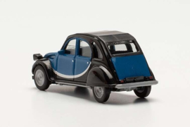 Citroën 2CV blauw/zwart 1:87 (H020817-006)