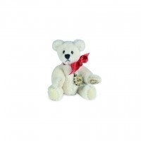 15385 6 Teddy White 4,5 cm