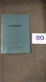 Instructieboekje Citroen BX type3