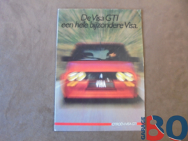 Folder citroën Visa Gti