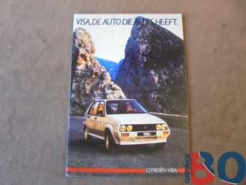 Folder Visa "De auto die alles heeft"