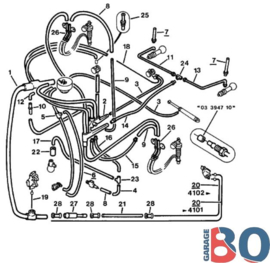 Citroen BX octopus 95603421