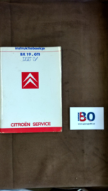 Instructieboekje Citroen BX 19-GTI of 16V