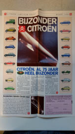 Bijzonder Citroen 75 jaar jubileum krant