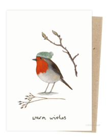 Christmas card | robin