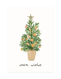 mini kaartje | Kerstboom