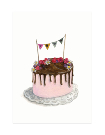 mini card | Birthday cake