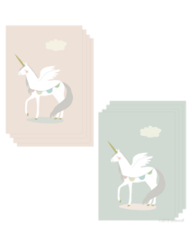 mini cards | unicorn (set)