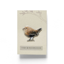 mini broche vogel | Winterkoninkje