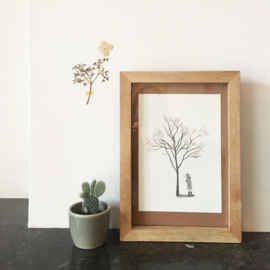 mini print | Tree with berries