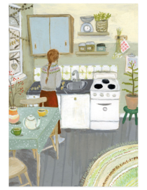 postcard | Winter kitchen
