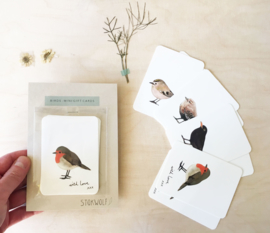 cadeau kaartjes | Vogels (set)