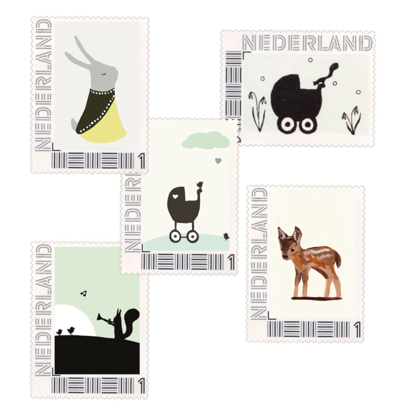 Postzegels (digitaal bestand)
