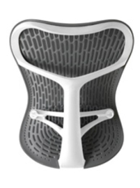 Mirra2 - rugpaneel Butterfly Graphite