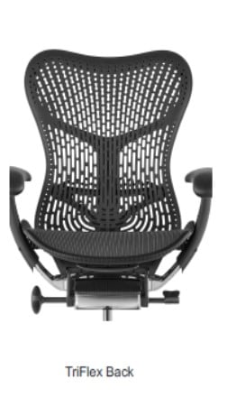 Mirra2 - rugpaneel Triflex Graphite