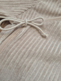 Overslag shirtje Velvet rib Neutral  44-62