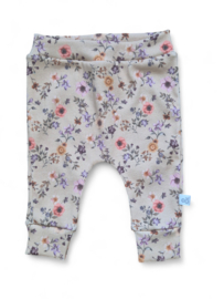Broekje Flowers rib Sand