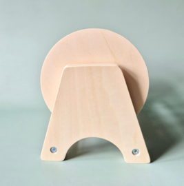 Houten rad met balletjes