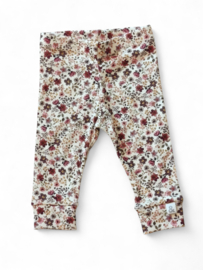 Legging met boord Purple Blossom