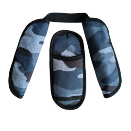 Mura pads Camo Blue  (Softshell)