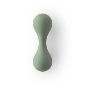 Silicone rattle toy oudgroen