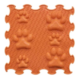 Sensory Tiles  Lucky Paws Orange