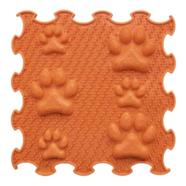 Sensory Tiles  Lucky Paws Orange