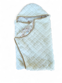 Omslagdoek newborn Borg Neutral