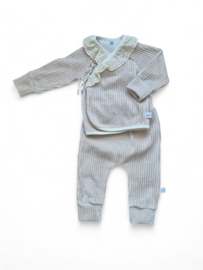 Broekje Velvet rib Kiezel