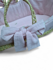 Mozesmand bekleding Soft Pink  (60 cm)
