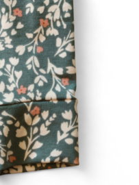 Legging met boord Green blossom