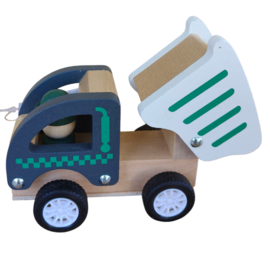 Houten kiepwagen