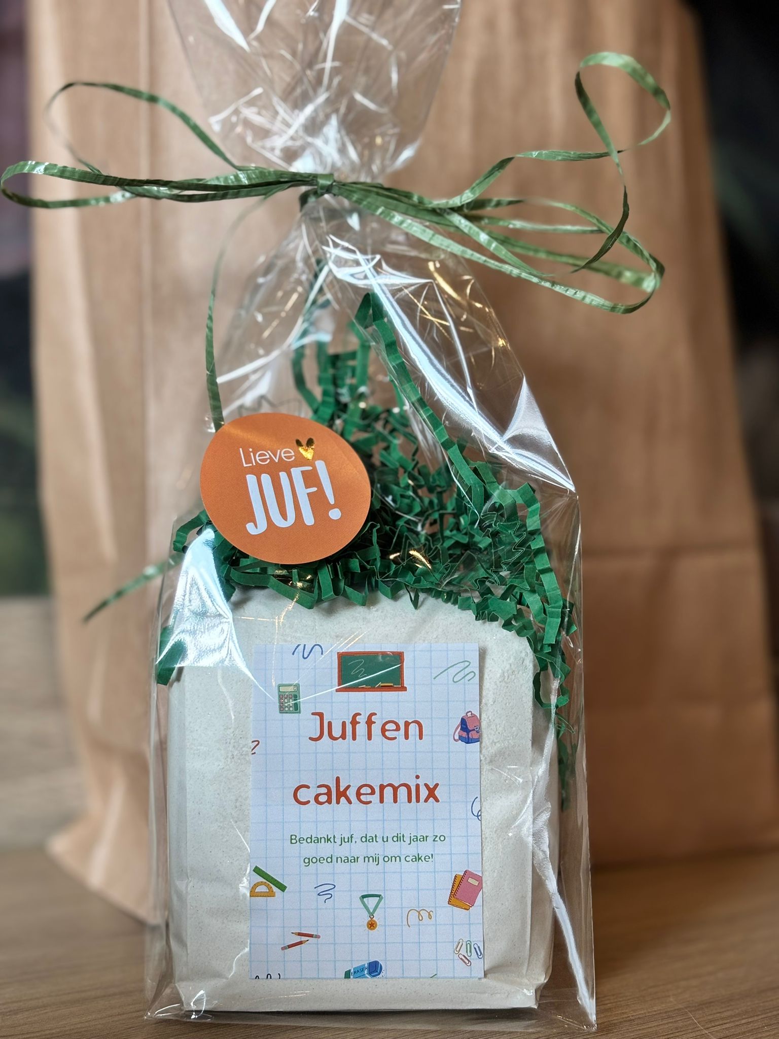 Juffencakemix (groen)