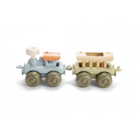 Tiny BIOplastic treinen (set van 2)