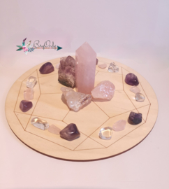 Crystal Grid | Dodecahedron | 18 cm | edelsteen grid