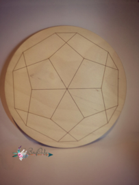 Crystal Grid | Dodecahedron | 18 cm | edelsteen grid