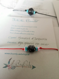 Intention Bracelet Hematiet