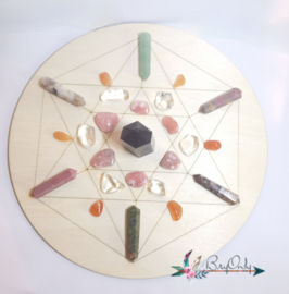 Crystal Grid | Icosahedron | 20cm | edelsteen grid