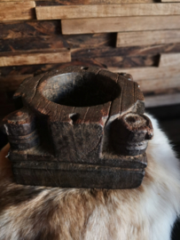 Houten Masala Box | Kaarshouder