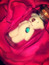 Tiny Tiny Bear in a bottle