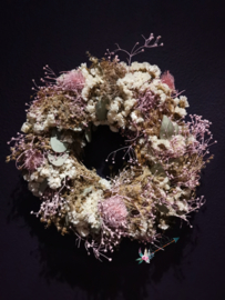 Botanic Flower Wreath Pinkish | Bloemenkrans