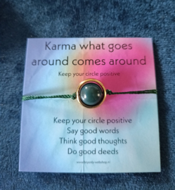 Geluksarmband Karma