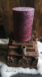 Vintage Houten Kandelaar uit India (3 kg)