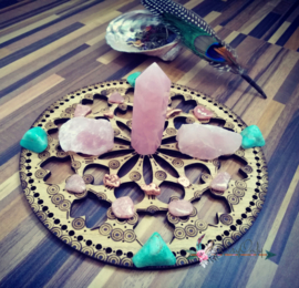 Crystal Grid raster Gratitude maat M