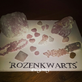 Rozenkwarts hartjes