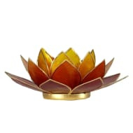 Lotus waxinelichthouder 3 kleuren | goud|