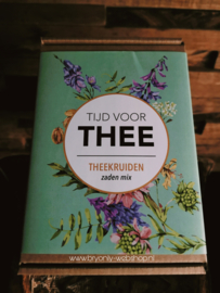 Tijd voor thee - Theekruiden - kweek je eigen kruiden