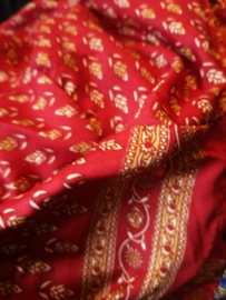 Ibiza Dress one size fits all | Wikkeljurk | sari | rood
