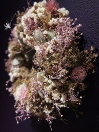 Botanic Flower Wreath Pinkish | Bloemenkrans