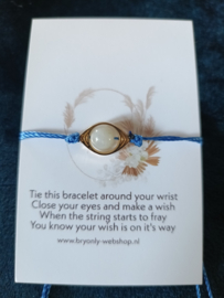 Geluksarmband met edelsteen